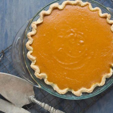 Pumpkin Pie w/ Lemon  & Ginger, GF & low FODMAP